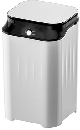 Lavadora de zapatos con 7,5 L y 8 cepillos de pared para lavado y pelado doméstico, limpieza con luz azul, botón giratorio,ButtonType