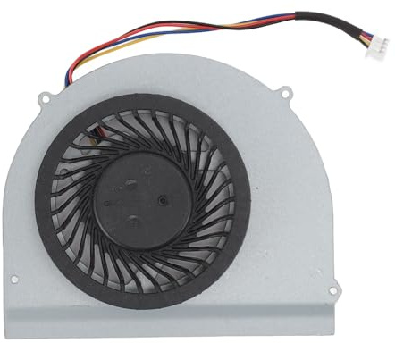 Internal Cooling Fan for Laptop, DC 5V 0.28-0.5A 4 Pin Laptop CPU Cooling Fan Replacement for Dell Latitude E6530 Laptops