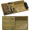 MUCHER 2 Pack Auto Sonnenblende Organizer Car Sun Visor Organizer Molle Visier Panel Organizer Taktische Auto Interieur Zubehör Multifunktion Aufbewahrungstasche für Kartenlizenzschlüssel usw. (Khaki)
