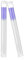 Prasacco Lot de 120 nettoyeurs pour trou d'oreille - Ligne de nettoyage pour trou d'oreille - Élimination des odeurs - Avec 2 tubes de rangement en plastique - Violet