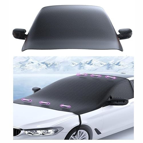WACDXST Schneedecke Für Die Windschutzscheibe des Autos,für Audi Q5 FY SUV 2017 2018 2019 2020 Frontscheibe Abdeckung Winter Gegen Schnee Staub Sonne