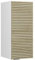 Vicco Küchenschränke Fame-Line, hängender Küchenschrank, Eiche Paneel, 30 cm