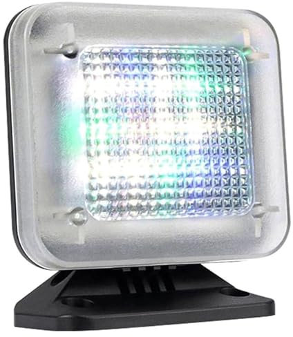 HYYKEJI Led Lamp Fake Tv Simulator Light, Fake Tv Simulator, with Light Sensor and Timer, Anti-Burglar Deterrent, for Home Security Burglary Protection