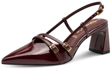 Tamaris Damen Sling Leder rot 39