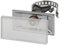 BADfabrik24 Universalhalter mit Spannband bis DN 50 für Schilder 100x50 mm,Universalhalter mit Spannband, Halterung für Schilder, Spannbandhalter für Schilder,Befestigung für Schilder