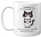 Stuff4 Novelty Mug for Women Men - Cat Morning Person - Funny Birthday Mugs Present Gifts for Friend Family Colleague, 11oz Ceramic Coffee Humour Joke Banter Cup