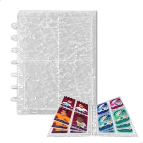 Sammelkarten Box, Karten Sammelalbum Card Binder, Sammelheft für Sammelkarten, Album Binder zur Kartenaufbewahrung Sammelmappe für Spielkarten und Sportkarten für Kinder und Sammler