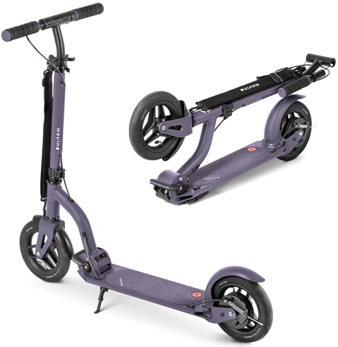 Movino Roller Scooter Klappbar – Cityroller - Klapproller für Jugendliche und Erwachsene, Große Luftbereifung, Rutschfestes Trittbrett, Höhenverstellbarer Lenker – Air