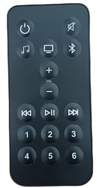 1 Stück Universal-Fernbedienung passend for Bose SoundBar-Lautsprechersystem 300 500 600 432552 843299-1100 863350-1100