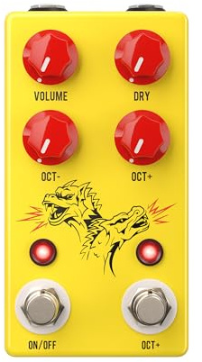 JHS Pedals Double Dragon - Lo-Fi Octave Device | For riff lovers and bass players
