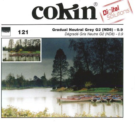 Cokin Filter Farbverlauf grau 2 A 121