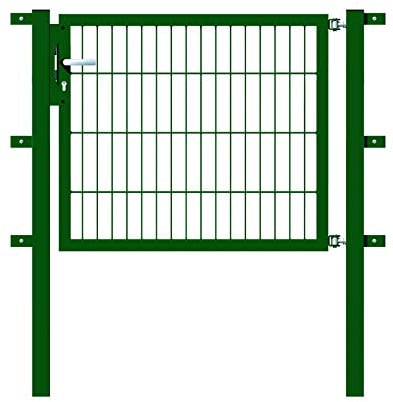 Alberts 646783 Einzeltor Flexo mit Zubehör | verschiedene Breiten und Höhen | grün | Breite 100 cm | Höhe 80 cm