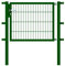 Alberts 646783 Einzeltor Flexo mit Zubehör | verschiedene Breiten und Höhen | grün | Breite 100 cm | Höhe 80 cm