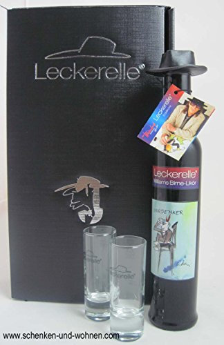 Leckerelle GeschenkkartonVordenker 350ml mit 2 Gläser