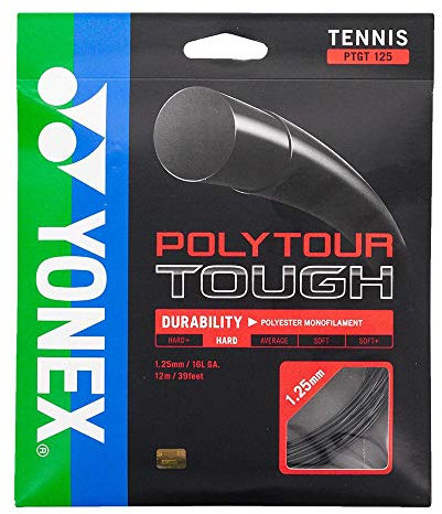 YONEX - Set di Corde da Tennis per Adulti, Unisex, 12 m, Colore Nero, Taglia Unica
