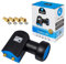 LNB (Low Noise Block Downconverter) LNC (Low Noise Converter) Full HD TV 3D with Gold-Plated Contacts and Removable Weather Protection in HB Digital Set with Free Gold Plated F-Connectors
