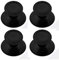 4x LEVE ANALOGICO PLASTICA ESTERNA NERA PER CONTROLLER XBOX ONE STICK GRIP - Retrogame ®
