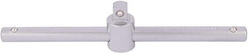 Draper 16788 Square Drive Satin Chrome Sliding T Bar 3/8 Length, Blue