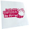 Kiwistar - Autoaufkleber - Einhorn - fresst Sternenstaub - Pink - 20x9cm - Heckscheibe Auto Aufkleber wetterfest für Kfz LKW Mofa Truck - Sticker außen selbstklebend Tuning Zubehör für Fenster
