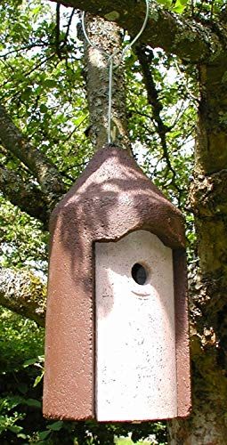 Naturschutzprodukt Nisthöhlen Satz 2 Stück Typ 2M Vogelhöhle freihängend FG Nisthilfe Nisthöhle Flugloch 26 mm
