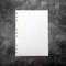B5 9-Ringe 26-Ringe DIY Klar Kunststoff Rundring View Binder Cover Protector Lose Spiral Notebook Cover (Line Refill, 9 Holes)