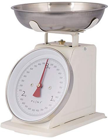 Balance de cuisine rétro PLINT design vintage en métal Crème