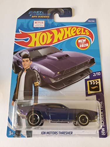 Hot Wheels 2020 Fast & Furious Spy Racers Hw Screen Time ION Motors Thresher, Purple 133/250