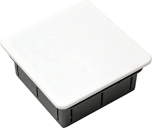 IP20 IK03 quadratische Unterputz-Abzweigdose für Elektroinstallationen und Schaltkreisverteilung.