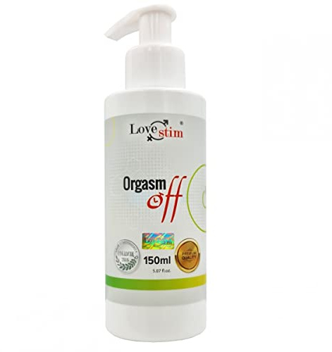 Orgasm Off Gel 150ml Penis Betäubung, hemmt die Ejakulation