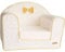 Domiva Clubsessel LEAFY BUNNY - 43 x 55,5 x 50 cm - Abnehmbarer Bezug - Wandelbar - 100 % Bio-Baumwolle