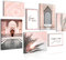 Novart Wandbilder Oriental Marokko - KOMPLETT AUFHÄNGFERTIG - Rosa Beige Wohnzimmer Schlafzimmer - 7 Moderne Mood-Bilder - N005971a