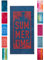 BaSaTex - Strandtuch Baumwolle in 90x180 cm - Strandlaken Badetuch aus Frottee Velours mit Aufhängeschlaufe - Saunatuch Öko-Tex Standard 100 Zertifiziert - Modell Summer Time Blau Rot Design