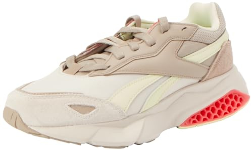 Reebok Damen Hexalite Legacy 1.5 Sneaker, Citrus Glow Stuck Boulder Beige F23, 42.5 EU