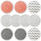 XKITP7000 - Confezione da 10 panni di ricambio per mocio a vapore Shark serie S7001, S7201, S7000, S7000AMZ, S7001TGT Series Steam & Scrub All-in-One, confronta il modello di parte #: XKITP7000