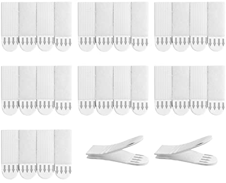 30 Stück Command Strips, Power Strips Extra Stark Klebestreifen, Bilder Aufhängen Ohne Zu Bohren, Poster Strips 16 X 46mm