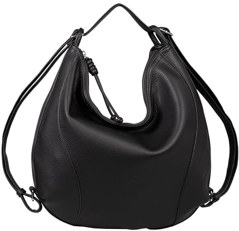 TOM TAILOR Malia Damen Rucksack Backpack, 13 L Schwarz