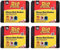 The Big Cheese Mouse Bait Station Unbaited x4,color may vary