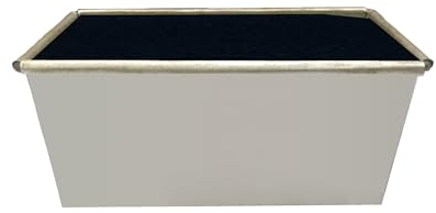 EUROTINS Medium Commercial Bakery Bread Loaf Tin 800gm Single Non-Stick