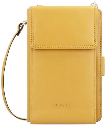 Picard Damen Handytasche ISABELLE aus Echtleder Mittel | mit Druckknopf | Handytasche | Alltag