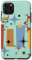 Hülle für iPhone 11 Pro Max Retro Mid Century Modern MCM Vibe Ästhetische Kitsch Kunst