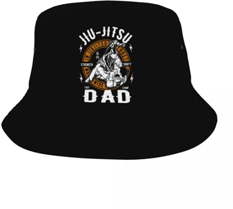 Baseballmütze Unisex und modisch Bucket Hats BJJ MMA Herren Brasilianisches Jujitsu Sommer Strand Kurzurlaub Kopfbedeckungen Wandern Fischerhüte Jiu Jitsu Ispoti Cap Geschenke Sport Outdoor Geschenke