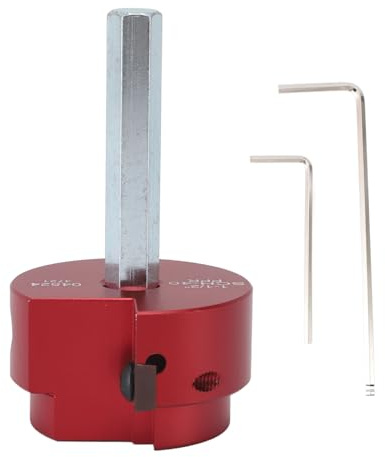 PVC Reibahle, Aluminiumlegierung PVC Fitting Saver, mit Schneidzähnen, für CPVC ABS Abflussleitungen und Wasserrohre(1,5 Zoll)