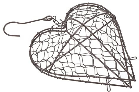 TINEASUR 2 Stücke Topf Eisen Rahmen Hängenden Korb Innen Hängen Pflanzer Garten Decor