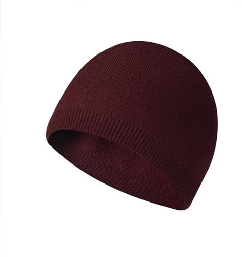 ZTFYKLIN Angebot des Tages Strickmütze Damen Winter Muetze Herren Winter Gelb Haube Damen Winter Warm Schaedelmuetze Herren Muetze Breite Krempe Damen Muetze Mit Bommel Olive Retourenkauf Angebote