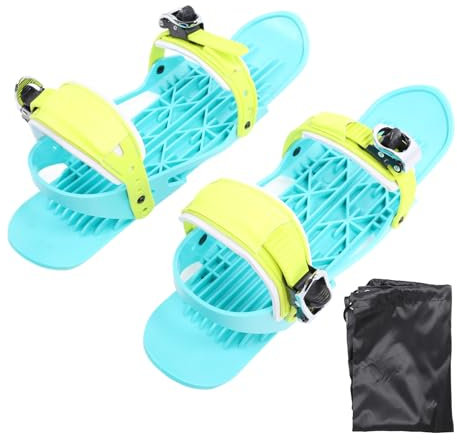 Mini-Schlittschuhe für Ski, tragbar, verstellbar, für den Wintersport (große Größe)
