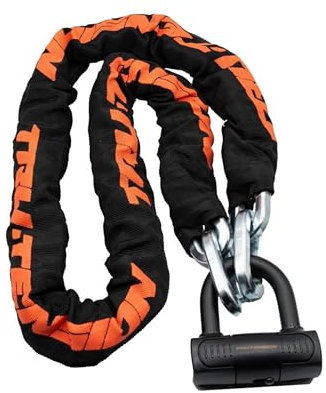 Tru-Tension | 10mm High Security Motorcycle Chain Lock | Gold Rated | Protect Your Bike, Scooter, E-Bike & All Valuable Equipment | Heavy-Duty Chain for Maximum Resistance