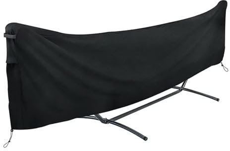 Hängematte Abdeckung Wasserdicht, 420D Oxford Vollständige Abdeckplane, Hängematten-Ständerabdeckungen Für Garten, Regnerische Jahreszei, Staubdicht, UV-Schutz