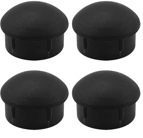 AYLIFU Transport Wheelchair Wheelchair dust Cap Drive Wheelchair Parts Black Inner Diameter 0.9inch, Used for Wheelchair Transport Chair Accessories Drive Wheelchair Parts 4 pcs