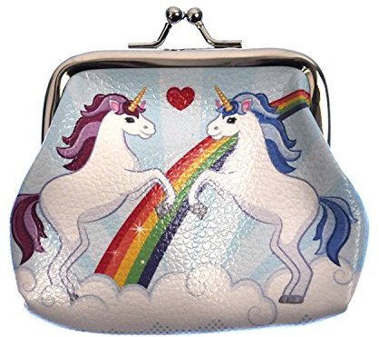 Porte-Monnaie Licorne Multicolore – Magique et Beau