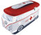 BRISA VW Collection - Pochette de Maquillage, cosmétique, Trousse de Toilette, en néoprène Universel Volkswagen du Combi T1 (First Aid/Grise/Petit)